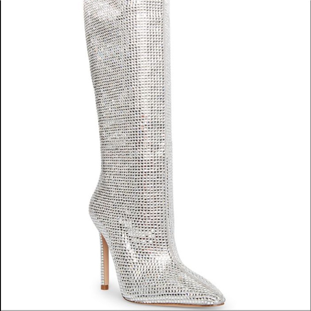 Steve Madden Violetta-R Rhinestone Boots